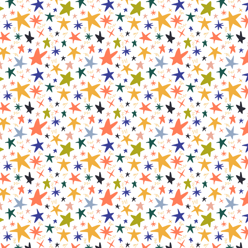 Polymer Clay Transfer Paper - Stars
