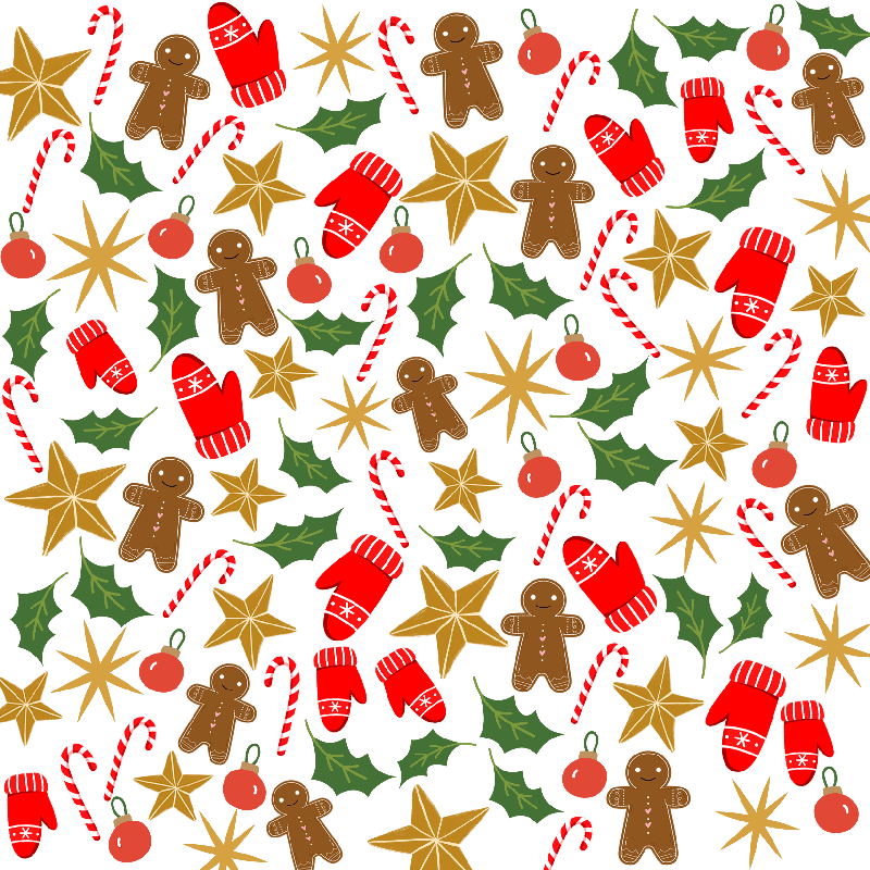 Polymer Clay Transfer Paper Christmas 20